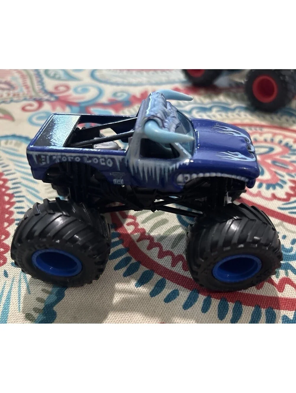 Hot Wheels Die Cast Monster Trucks 1:64 Lot Of 6